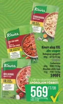 Coop Knorr alap ajánlat
