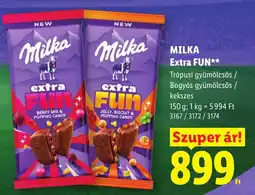 Lidl Milka extra fun ajánlat