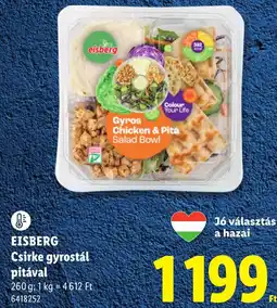 Lidl Eisberg Csirke gyrostál ajánlat