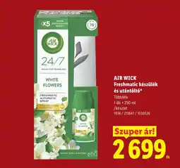 Lidl Air Wick freshmatic készülék ajánlat