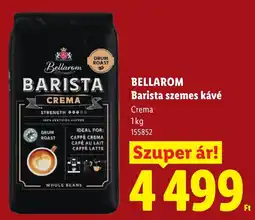 Lidl Bellarom barista szemes kávé ajánlat