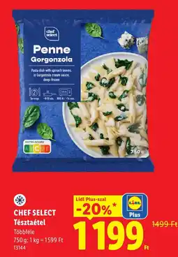 Lidl Chef Select Tésztáétel ajánlat