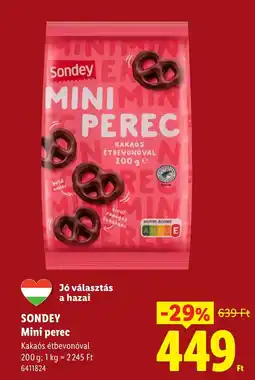 Lidl Sondey mini perec ajánlat