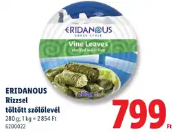 Lidl Eridanous töltött szólólevél ajánlat