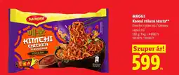 Lidl Maggi koreai stílusú tészta ajánlat
