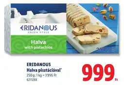 Lidl Eridanous halva ajánlat