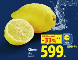 Lidl Lidl citrom ajánlat