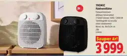 Lidl Tronic fűtőventilátor ajánlat