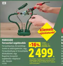Lidl Parkside forrasztási segédeszköz ajánlat