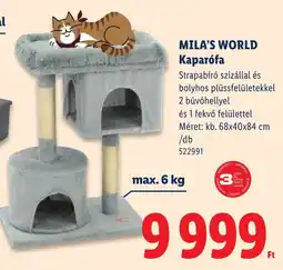 Lidl Mila's world kaparófa ajánlat