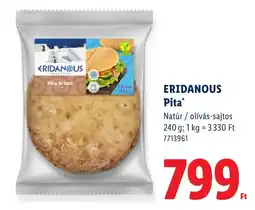 Lidl Eridanous pita ajánlat
