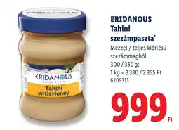 Lidl Eridanous tahini ajánlat