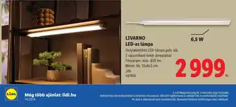 Livarno led-es lampa