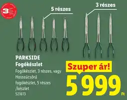 Lidl Parkside fogókészlet ajánlat