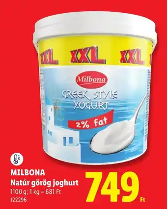 Milbona görög joghurt