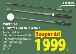 Lidl Parkside ellenőrző és kiemelő készlet ajánlat