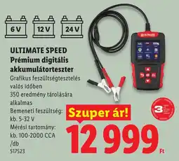 Lidl Ultimate speed premium digitális akkumulátorteszter ajánlat