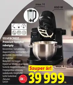 Lidl Silvercrest prémium konyhai robotgép ajánlat