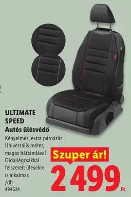 Lidl Ultimate speed autós ülésvédő ajánlat