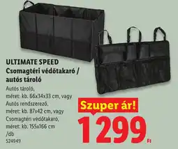 Lidl Ultimate Speed csomagtéri védőtakaró / autós tároló ajánlat