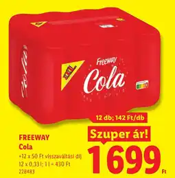 Lidl Freeway Cola ajánlat