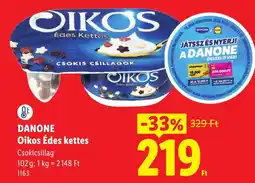 Lidl Danone Oikos Édes kettes ajánlat