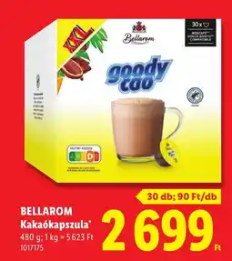 Lidl Bellarom kakaókapszula ajánlat