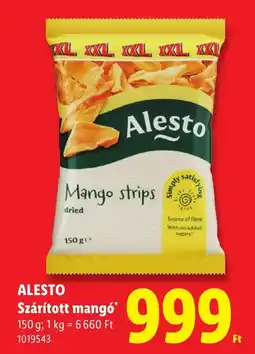 Lidl Alesto mangó ajánlat