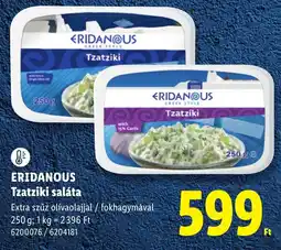 Lidl Eridanous tzatziki saláta ajánlat