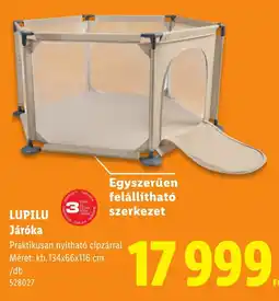 Lidl Lupilu járóka ajánlat
