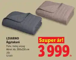Lidl Livarano ágytakaró ajánlat