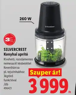Lidl Silvercrest konyhai aprító ajánlat