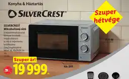 Lidl Silvercrest mikrohullámú sütő ajánlat