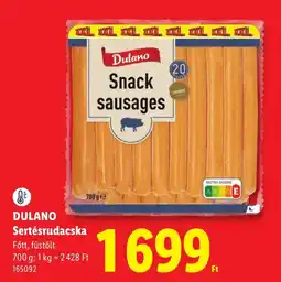 Lidl Dulano sertésrudacska ajánlat
