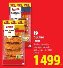 Lidl Dulano fasírt ajánlat