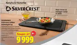 Lidl Silvercrest elektromos szilikon ételmelegítő lap ajánlat
