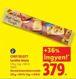 Lidl Chef Select leveles tészta ajánlat