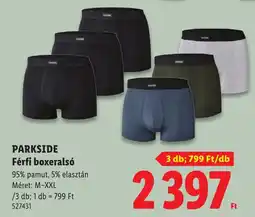 Lidl Parkside férfi boxeralsó ajánlat