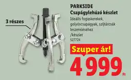Lidl Parkside csapágylehúzó készlet ajánlat
