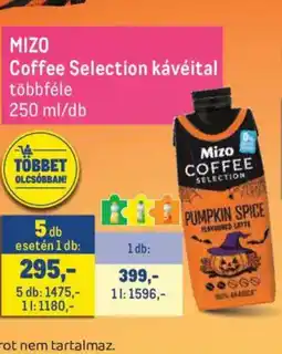 Metro Mizo coffee selection ajánlat
