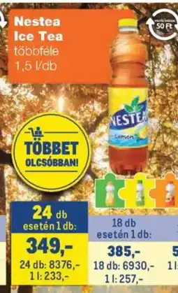 Metro Nestea Ice Tea ajánlat