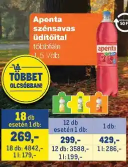 Metro Apenta szénsavas üdítőital ajánlat