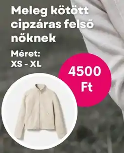 Pepco Meleg kötött cipzáras felső ajánlat