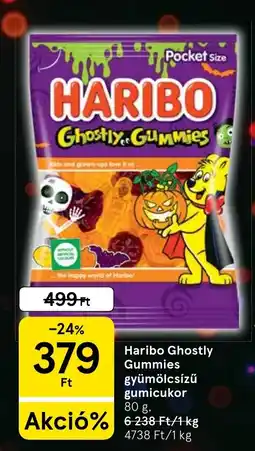 Tesco Haribo ghostly gummies ajánlat