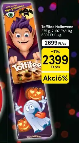 Tesco Toffifee halloween ajánlat