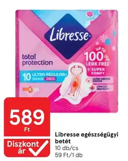 Tesco Libresse egészségügyi betét ajánlat