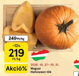 Tesco Magyar halloween tők ajánlat