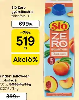 Tesco Sió gyümölcsital ajánlat