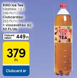 Tesco Xixo ice tea ajánlat