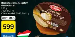 Tesco Hajdú füstölt ömlesztett sajt ajánlat